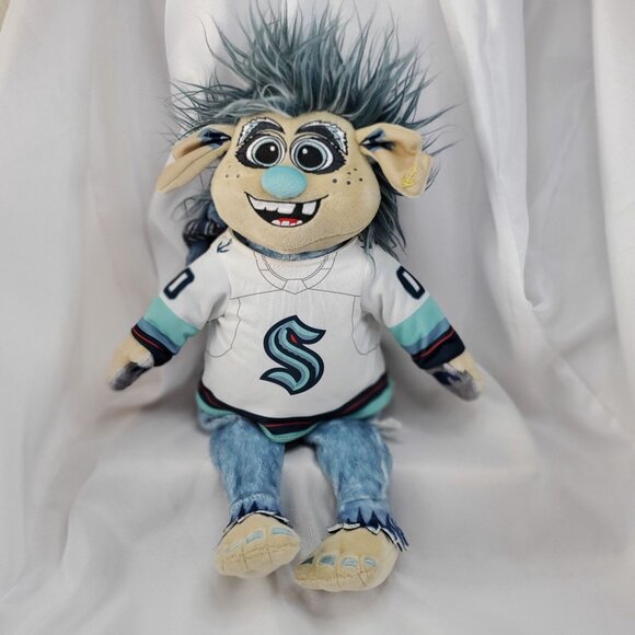 NHL Bleacher Creatures Other - Seattle Kraken Buoy Mascot NHL Plush Toy 16" Toy Licensed Bleacher Creatures